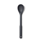 OXO Good Grips silicone slotted spoon in charcoal grey
