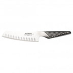 Global Classic GS-91 fluted vegetable knife, 14cm, with a dimpled steel handle
