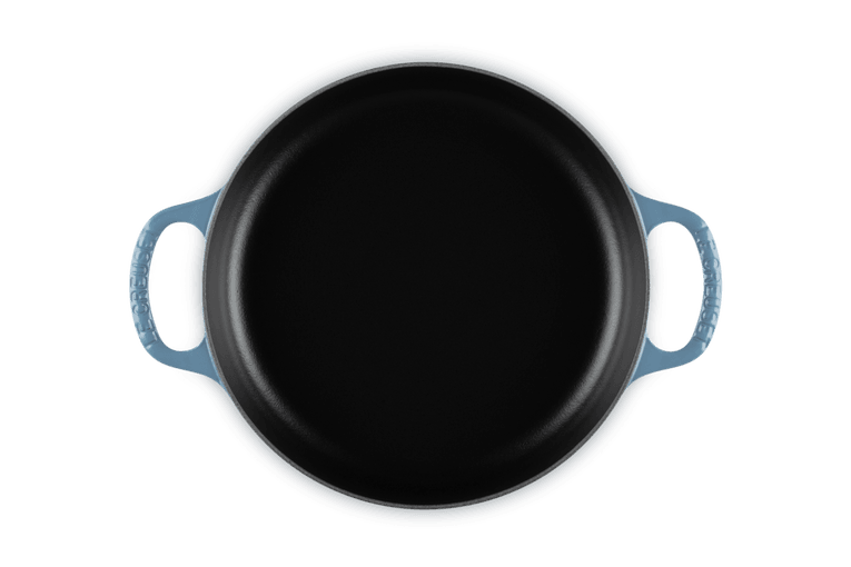 Le Creuset Signature Cast Iron Everyday Pan.