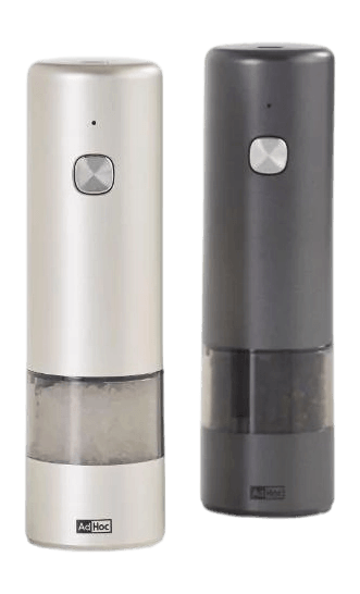 AdHoc i.Mill Electric Salt & Pepper Mill Set
