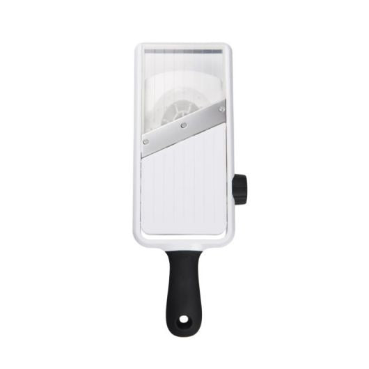 OXO Good Grips adjustable hand-held mandoline slicer in white