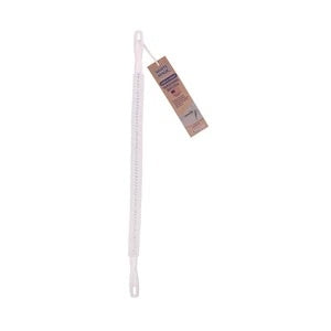 White Magic Nook & Cranny washing brush with a long white handle