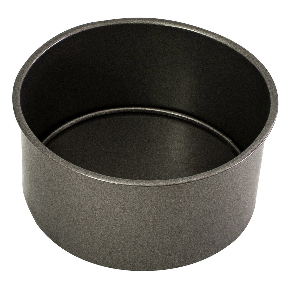 Bakemaster Loose Base Round Deep Cake Pan - 18x8cm