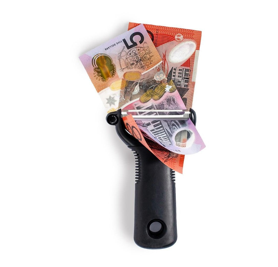 OXO Good Grips peeler with cash for the OXOtober promotion