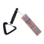 White Magic Super Sturdy grout cleaning brush with a black handle and a triangular bristle head