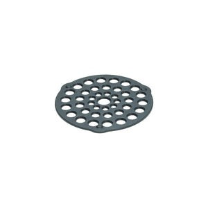 Lodge round trivet and meat rack, 20cm, in black cast iron