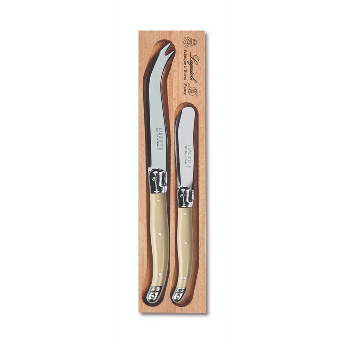 Andre Verdier Laguiole Cheese Knife/Spreader Set