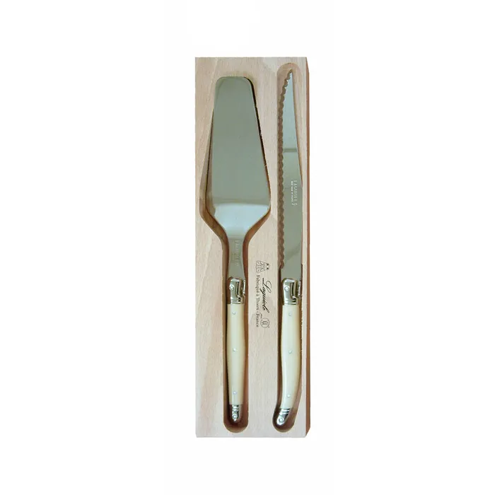 Andre Verdier Laguiole Cake Server Set