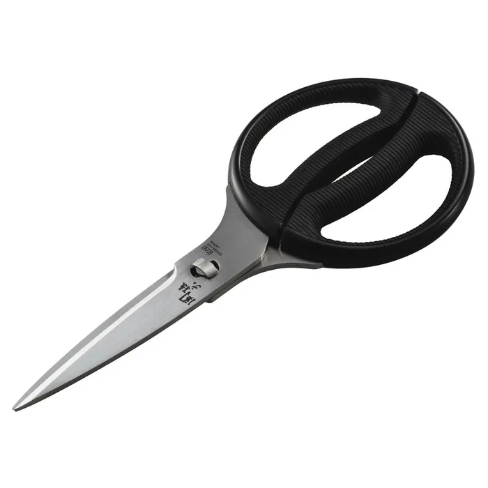 Kai Shun kitchen scissors with black handles