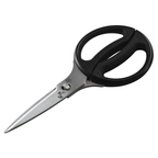 Kai Shun kitchen scissors with black handles