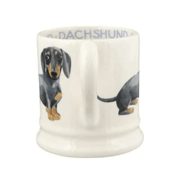 Emma Bridgewater 1/2 Pint Mug - Black & Tan Dachshund