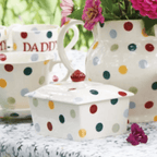 Emma Bridgewater Butter Dish - Polka Dot