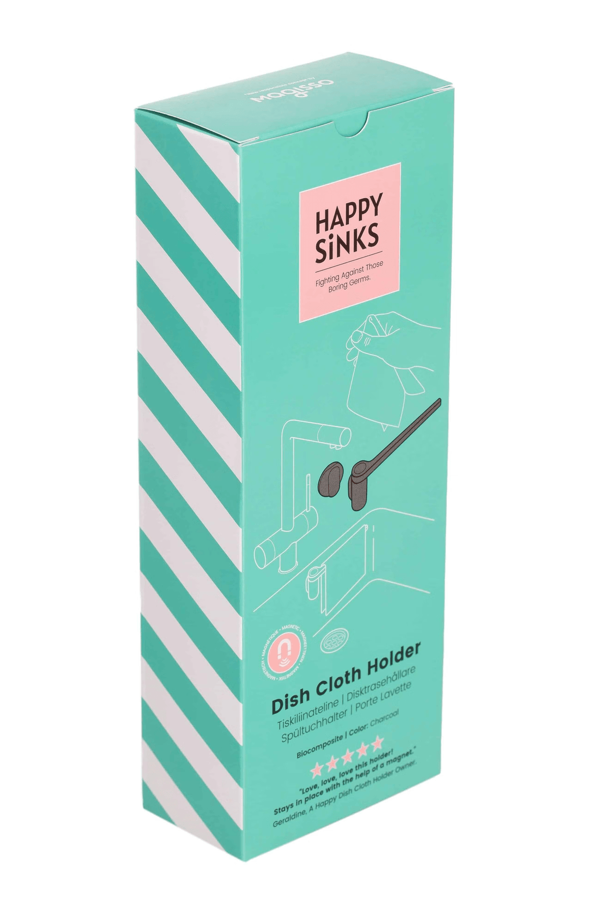 Ecovask Happy Sinks Cloth Holder