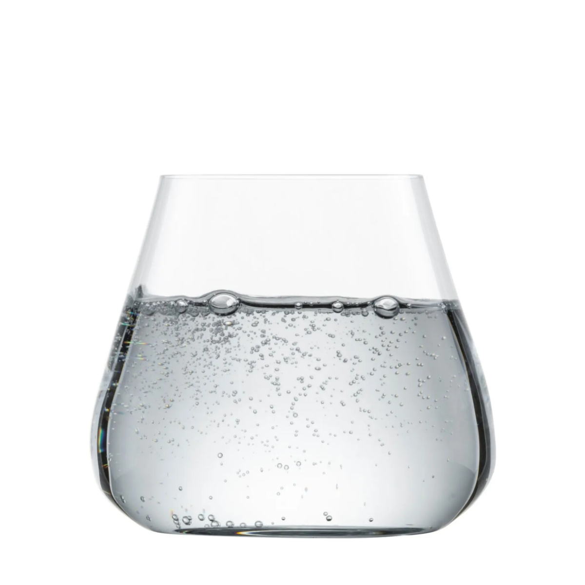 Schott Zwiesel Air tumbler filled with sparkling water