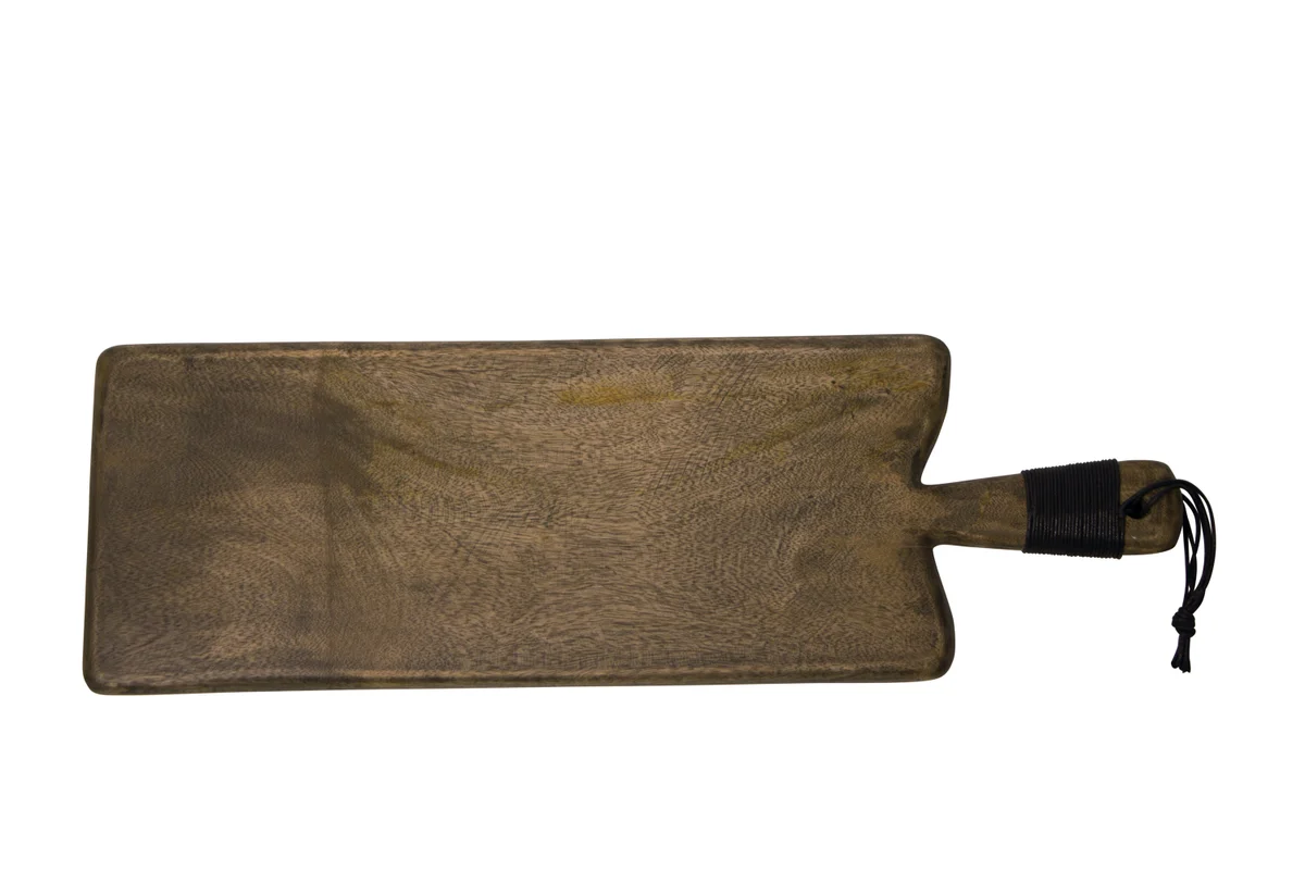 Maytime rectangular board in grey wash wood