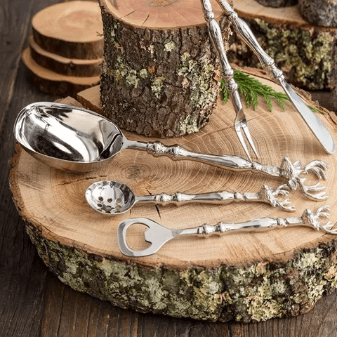 Old Mill Road Elk Serving Spoon