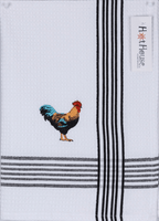 HotHouse Embroidered Tea Towel