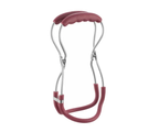 Kilner jar tongs in stainless steel with maroon silicone grips