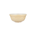 Mason Cash Daffodil mixing bowl in pale yellow with an embossed diamond pattern