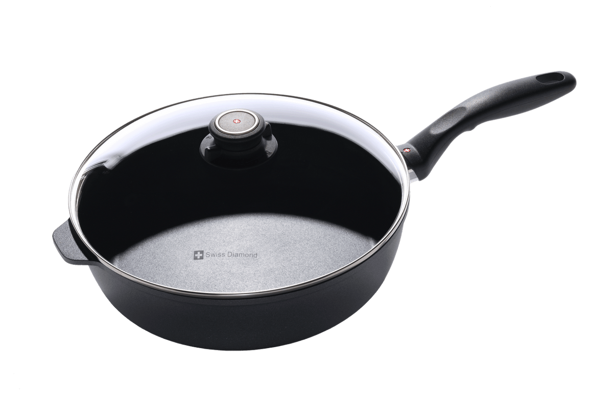 Swiss Diamond Sauté Pan with Lid - 28cm