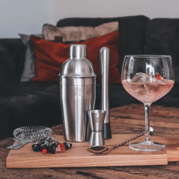 Vacu Vin Stainless Steel Cocktail Shaker