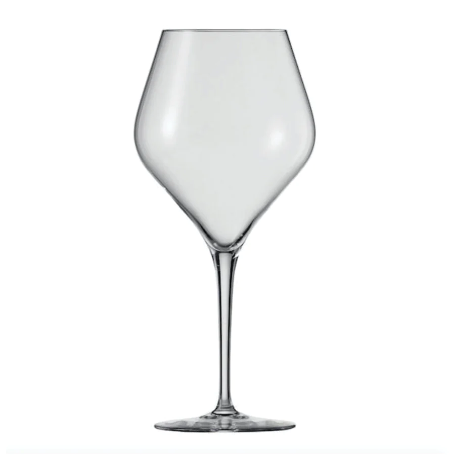 Schott Zwiesel Finesse Burgundy wine glass with a wide clear bowl and a long stem