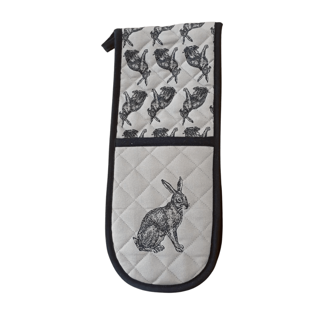 Hot House Double Oven Mitt Hare
