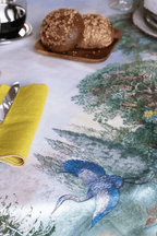 Telene Aironi (Herons) Linen Tablecloth