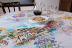 Telene Borghi (Village) Linen Tablecloth