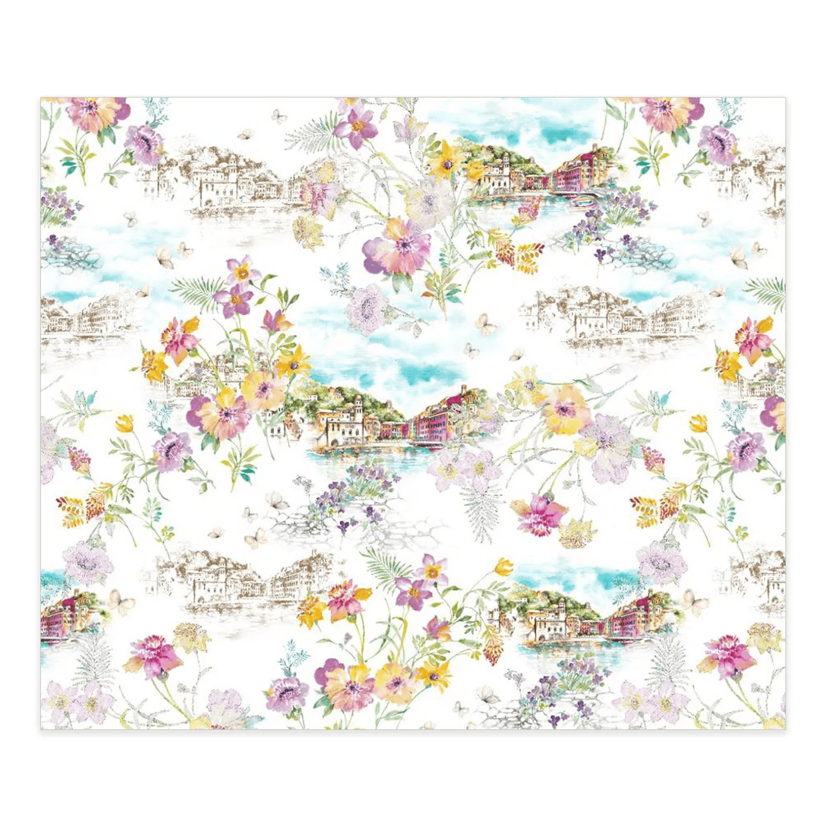 Telene Borghi (Village) Linen Tablecloth