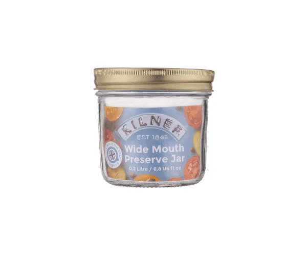 Kilner Wide Mouth Preserve Jar - 200ml