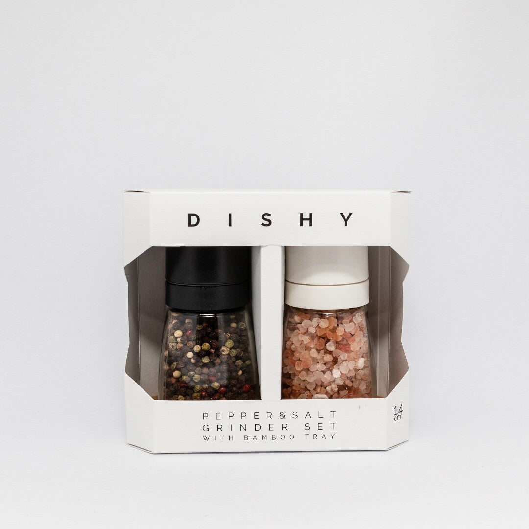 Dishy Futago Salt & Pepper Mill Set