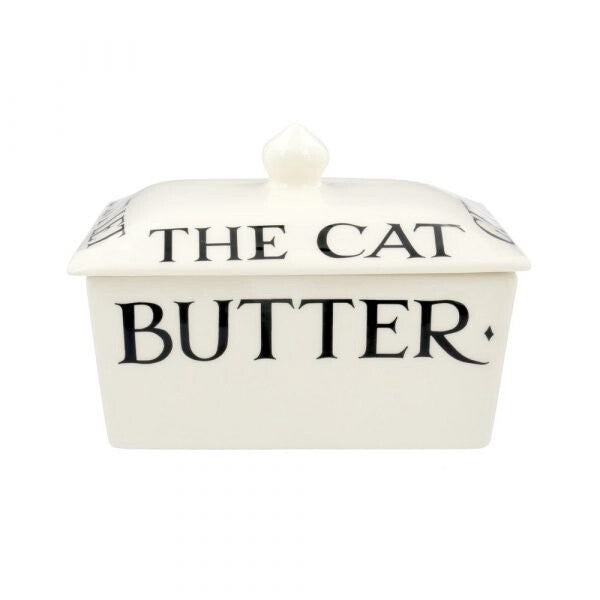 Emma Bridgewater Butter Dish - Black Toast